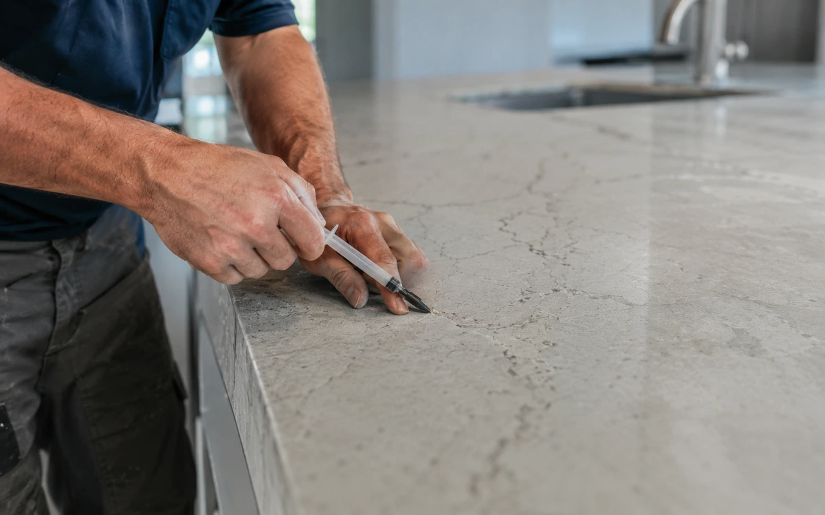 Quartz countertop repair contractor